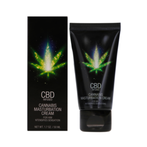 CBD Cannabis Masturbatiecrème voor Hem - 2 fl oz / 50 ml