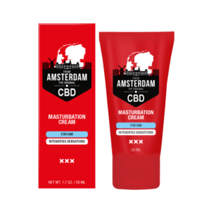 Originele CBD uit Amsterdam - Masturbeer crème voor Hem - 2 fl oz / 50 ml