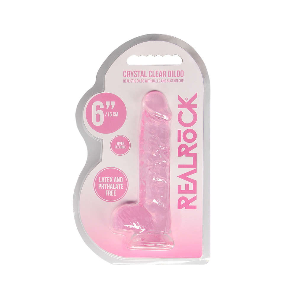 Realistisch Dildo met Ballen - 6 / 15 cm - Afbeelding 2