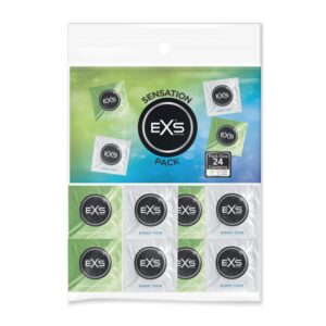 EXS Sensation Pack - Condooms - 24 Stuks