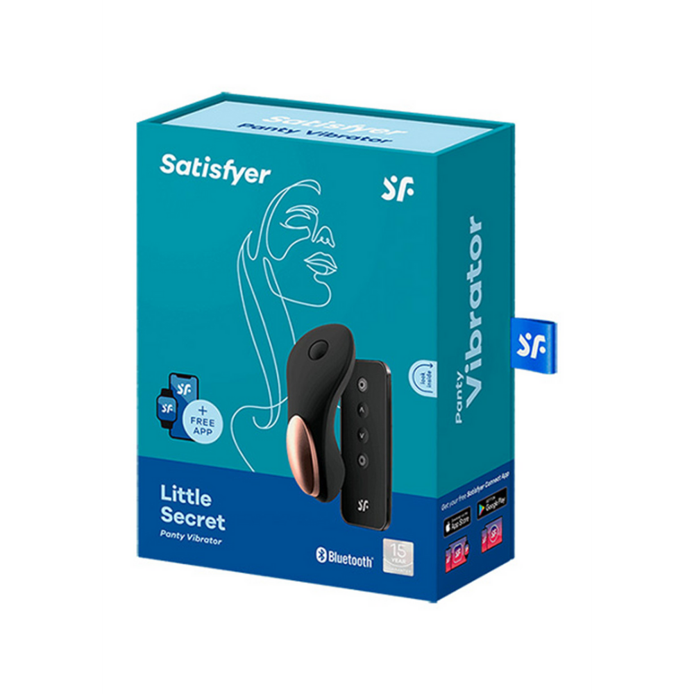 Little Secret - Panties Vibrator - Zwart - Afbeelding 2