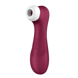 Pro 2 Generatie 3 - Double Air Pulse Vibrator - Liquid Air - Wijnrood