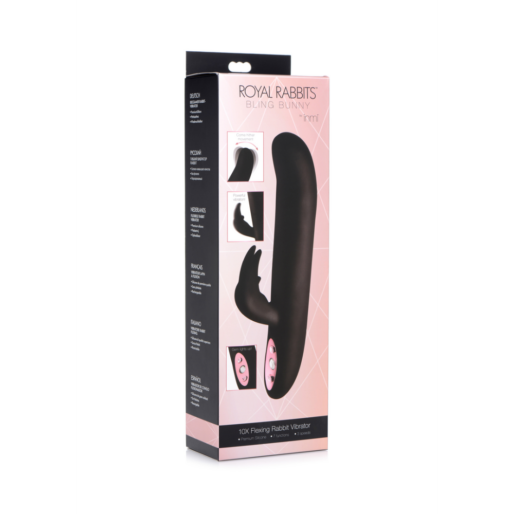 Royal Rabbits Bling Bunny - Flexibele Konijnen Vibrator - Afbeelding 2