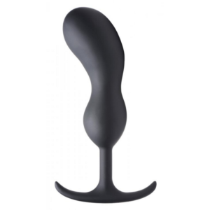 Premium Siliconen Geweighted Prostate Plug - Extra Groot