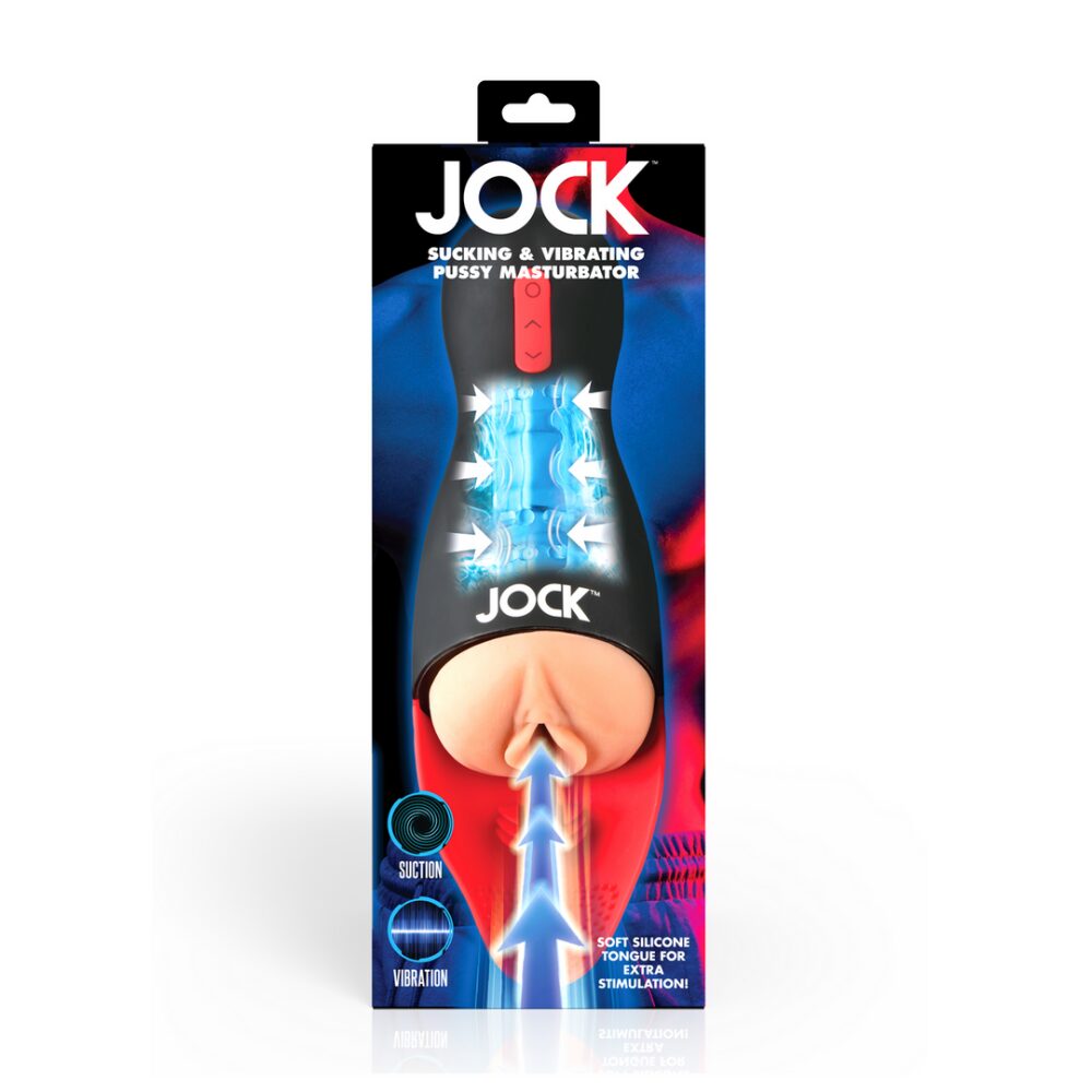 Zuig- en Vibrerende Pussy Masturbator - Zwart - Afbeelding 3