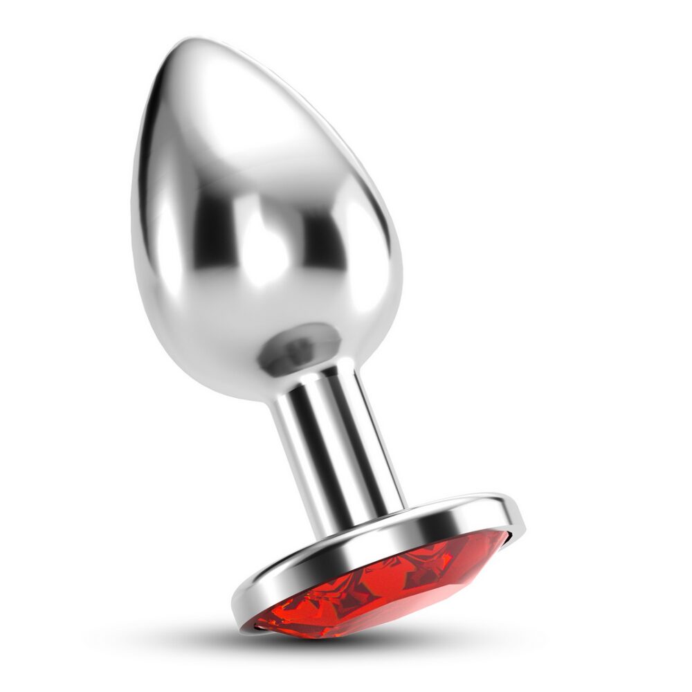 Bijou - Anale Sieraad Plug - Medium - Rood