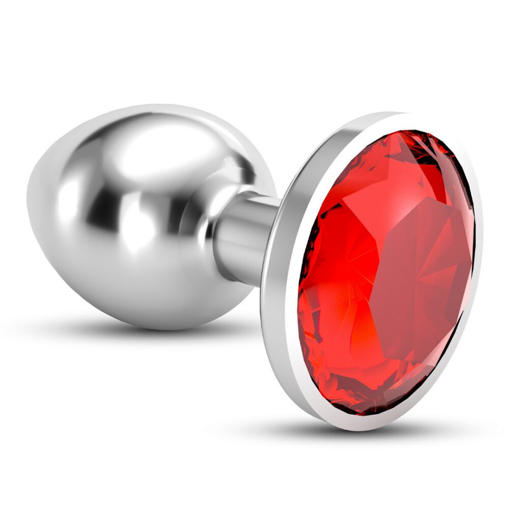 Bijou - Anale Sieraad Plug - Medium - Rood - Afbeelding 5