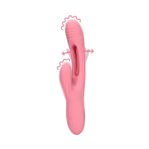 Flapperende G-Spot Rabbit Vibrator - Roze Arabesque