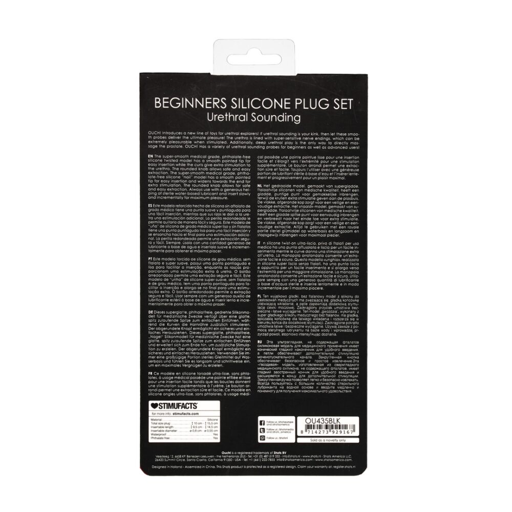 Silicone Beginners Plug Set - Afbeelding 3