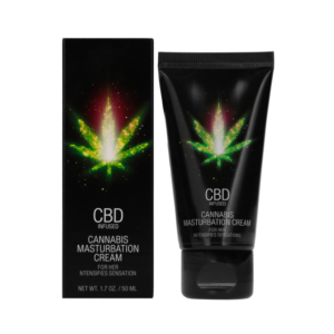 CBD Cannabis Masturbatiecrème Voor Haar - 2 fl oz / 50 ml