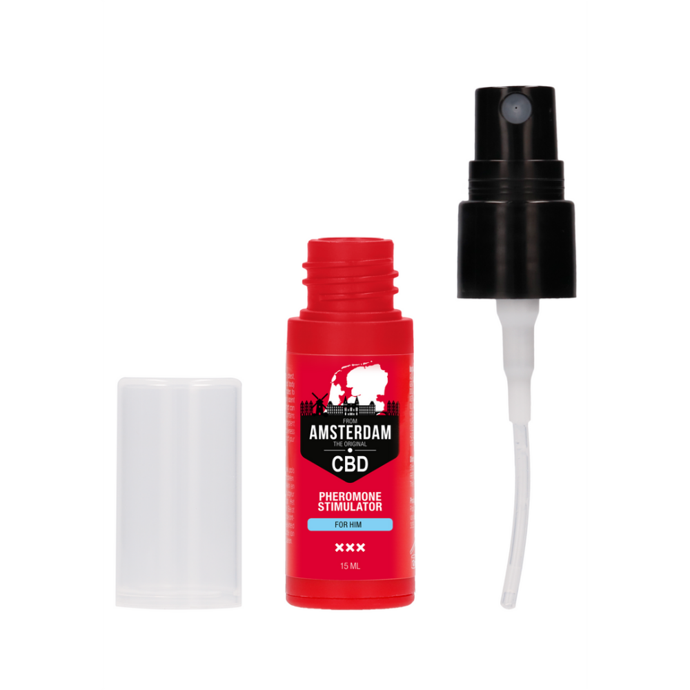 Original CBD Amsterdam Pheromone Stimulator voor Hem - 0,5 fl oz / 15 ml - Afbeelding 3