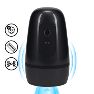 Pulsar - Negative Pressure Suction and Vibration Masturbator Pump - Gun Metal