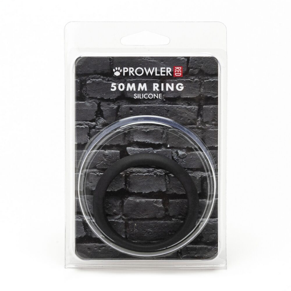 Silicone 50mm Ring - Zwart - Afbeelding 2