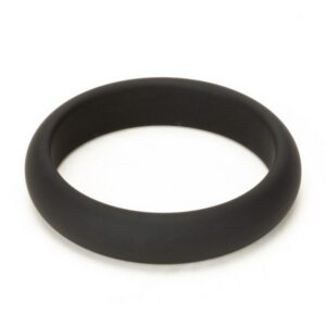 Silicone 55mm Ring - Zwart