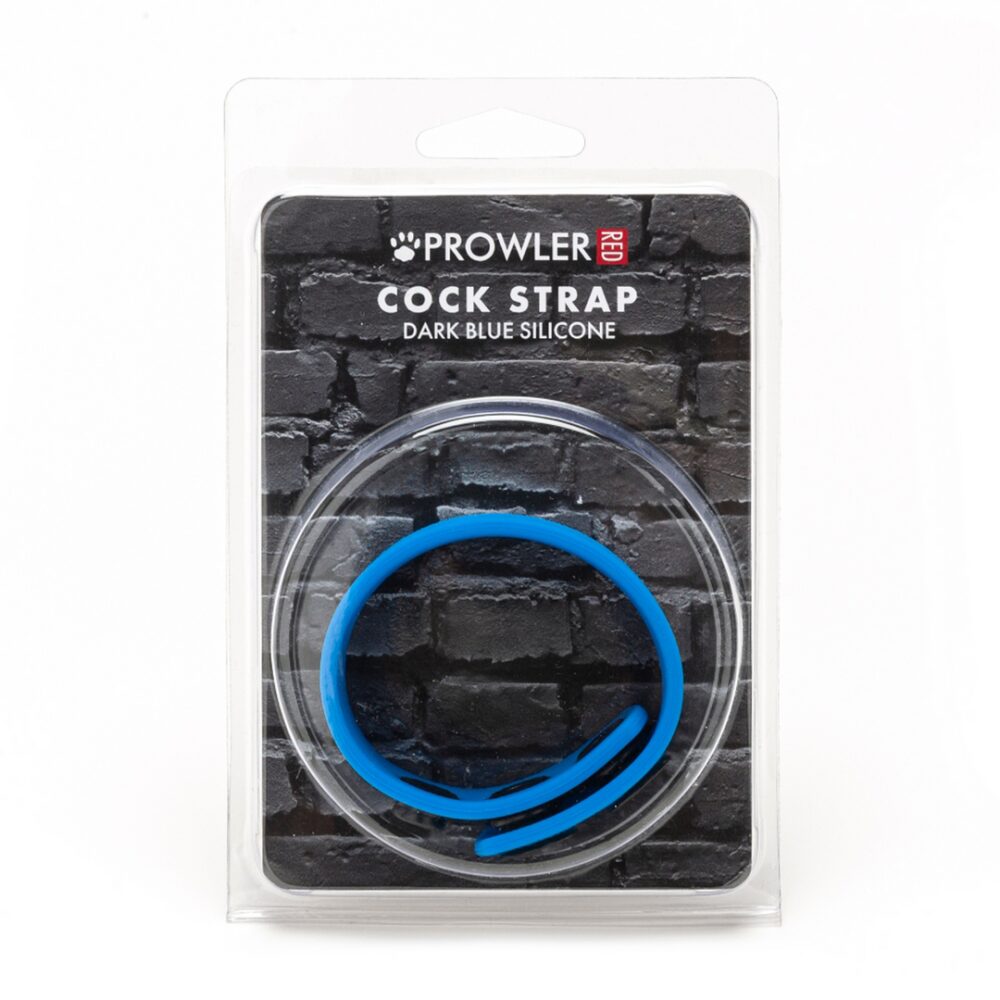 Silicone Cock Strap - Donkerblauw - Afbeelding 2