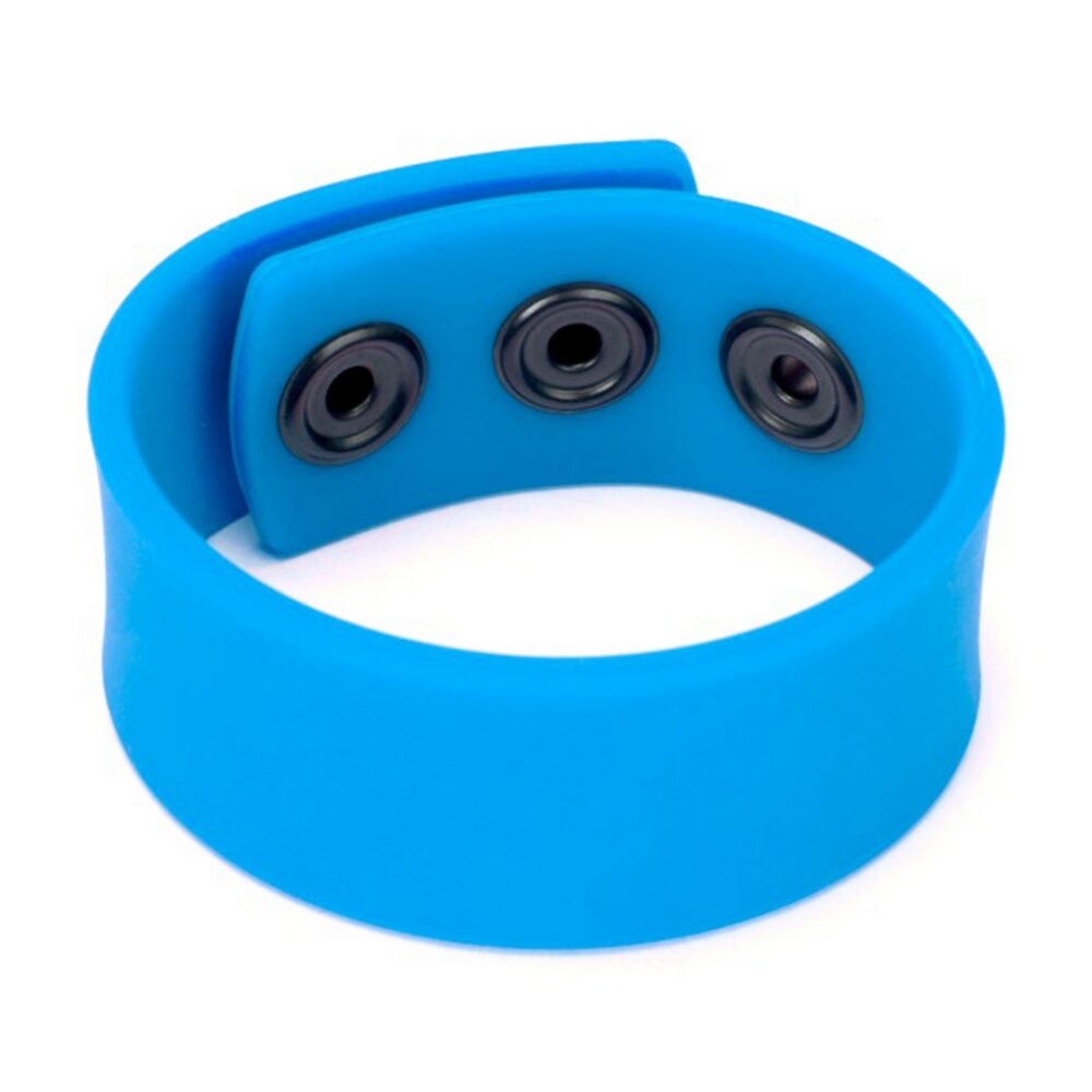 Silicone Cock Strap - Donkerblauw - Afbeelding 4