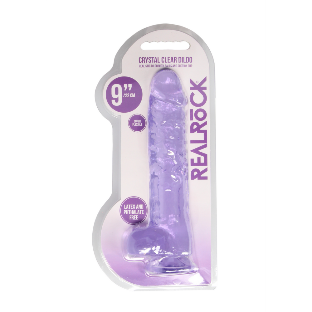 Realistisch Dildo met Ballen - 9 / 23 cm - Afbeelding 2