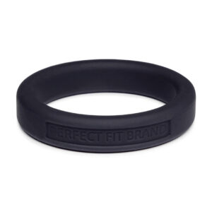 Silicone Hefty Ring Classic - Cockring - 1,75 / 4,4 cm - Zwart