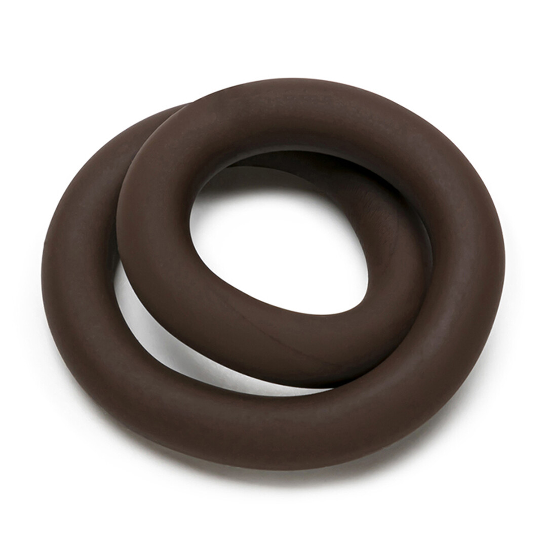 Silicone Hefty Wrap Ring - Cockring - 9 / 22,9 cm - Huidskleur 1 - Afbeelding 3