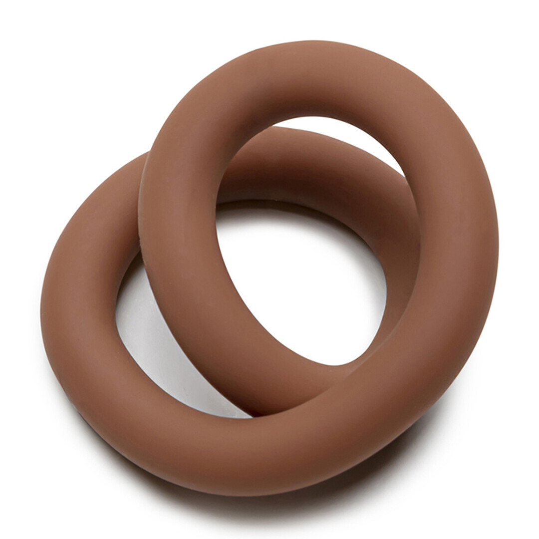 Siliconen Hefty Wrap Ring - Cockring - 9 / 22,9 cm - Huidskleur 2 - Afbeelding 3