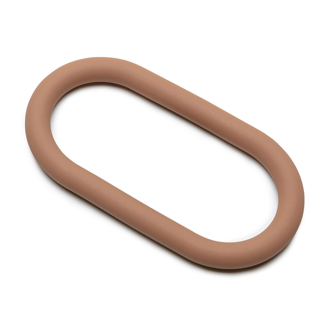 Siliconen Hefty Wrap Ring - Cockring - 9 / 22,9 cm - Huidskleur 3 - Afbeelding 2