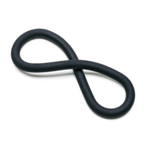Silicone Hefty Wrap Ring - Cockring - 12 / 30,5 cm - Zwart