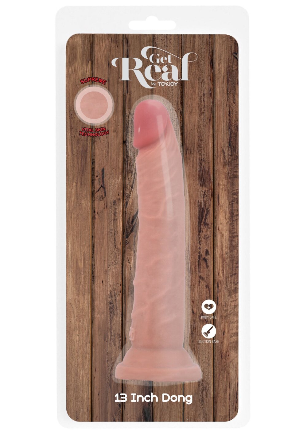Deluxe Dual Density Dong TPE 33 cm - Afbeelding 3