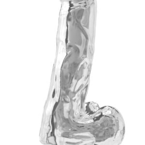Clear Dildo TPE 16 cm