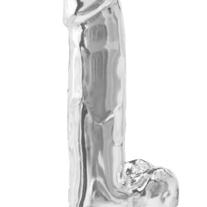 Clear Dildo TPE 18 cm