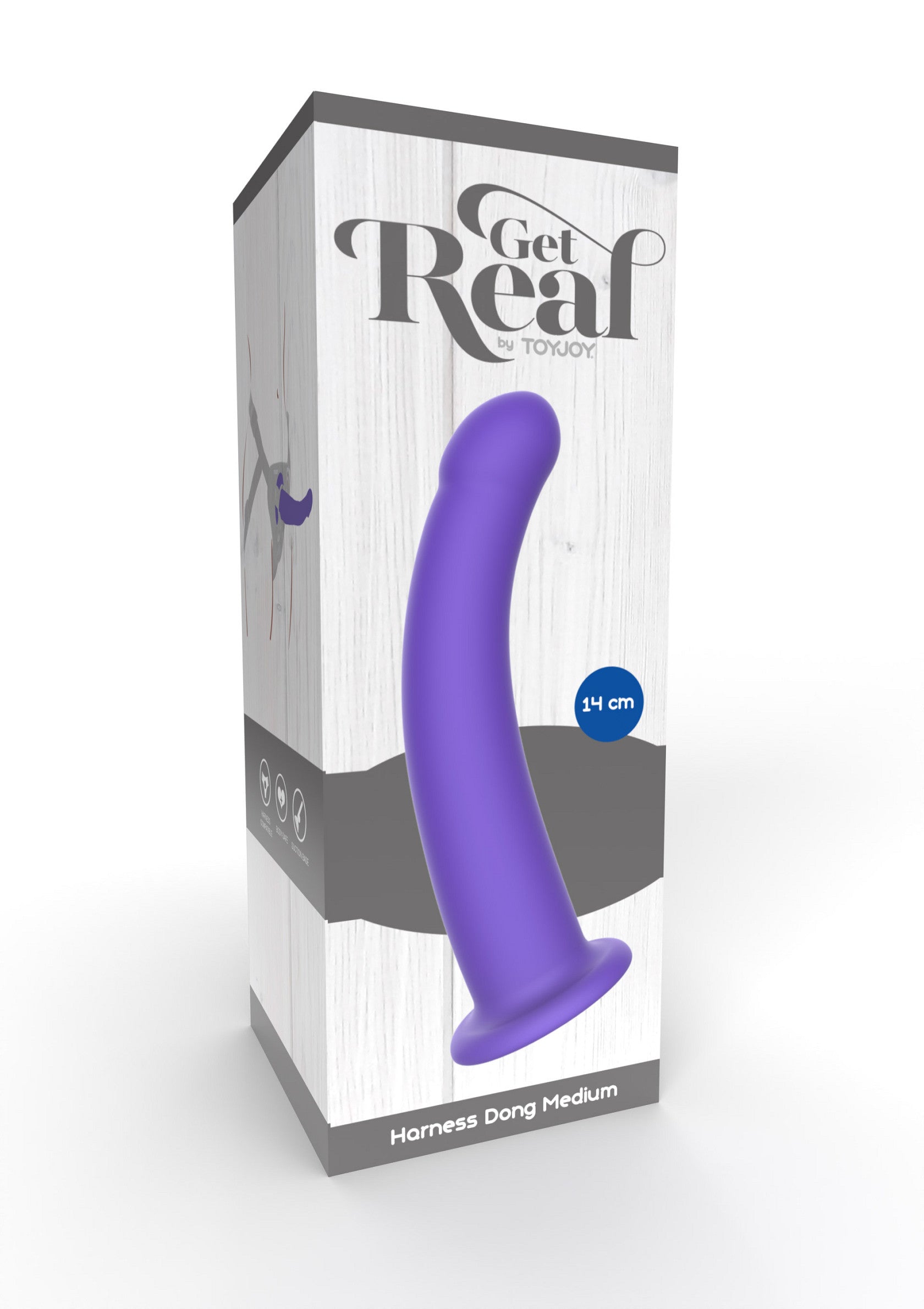 Harness Dong Silicone M - Afbeelding 3