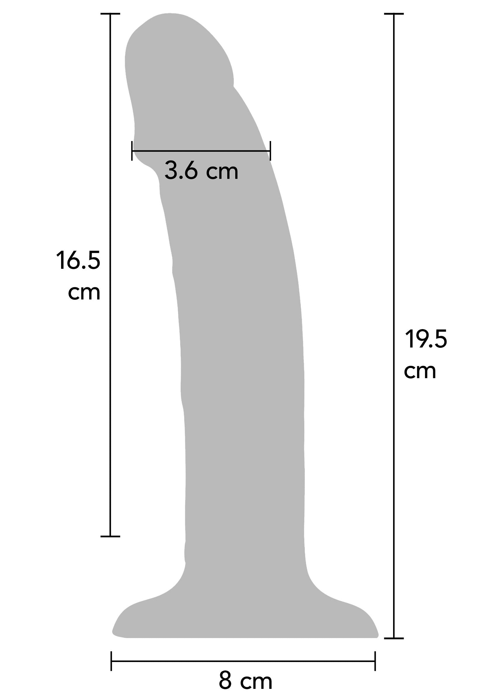 Harness Dong Vibrating Silicone 19.5 cm - Afbeelding 4
