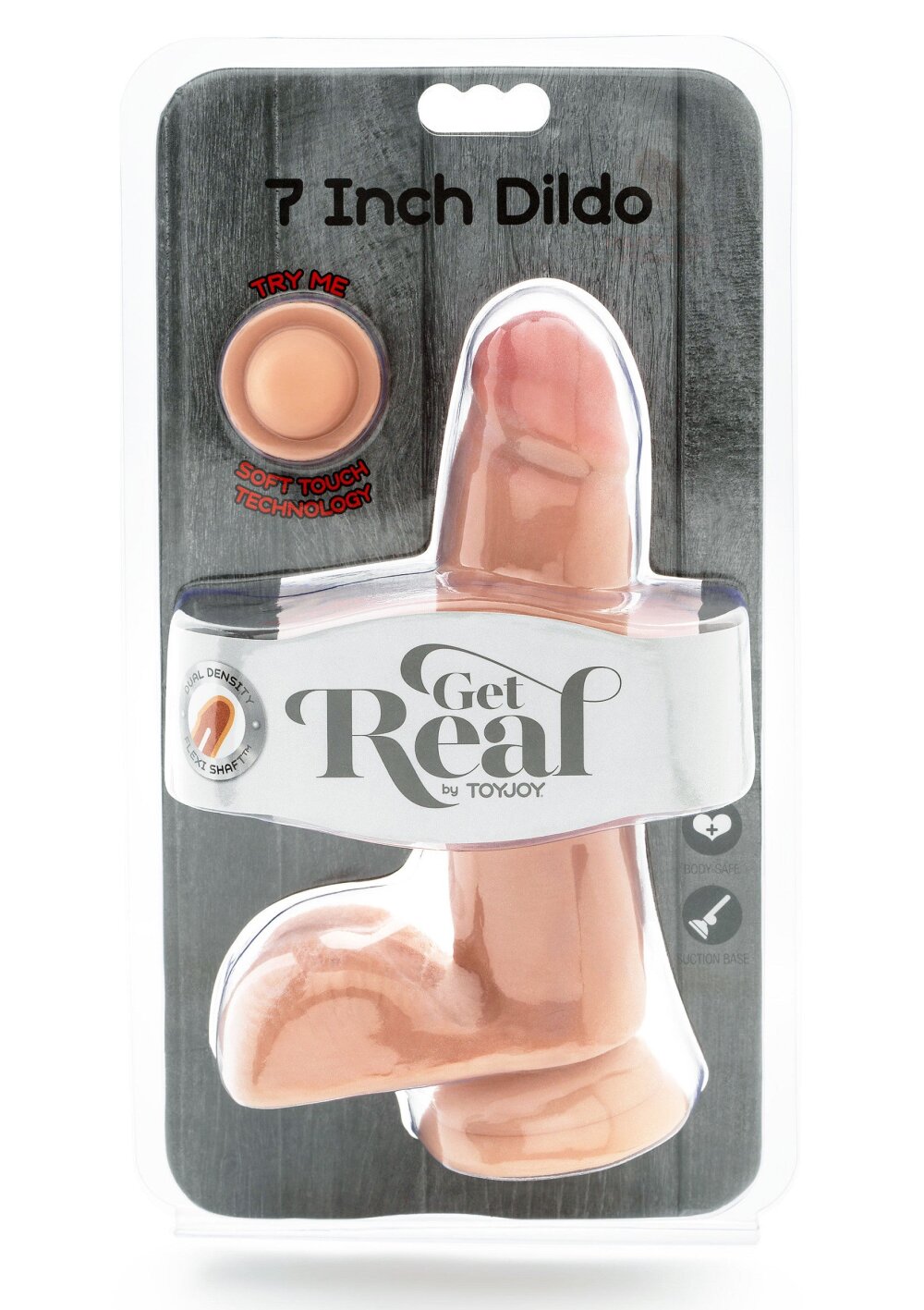 Dual Density Dildo TPE 18 cm - Afbeelding 3