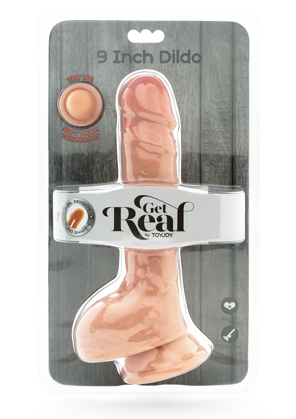Dual Density Dildo TPE 23 cm - Afbeelding 3