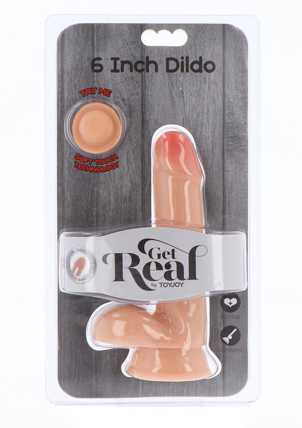 Dual Density Dildo TPE 17 cm - Afbeelding 3