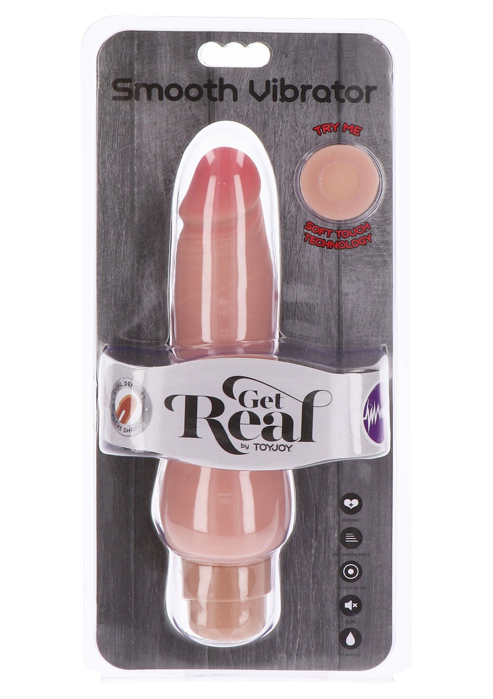 Dual Density Vibrator TPE 22.5 cm - Afbeelding 3
