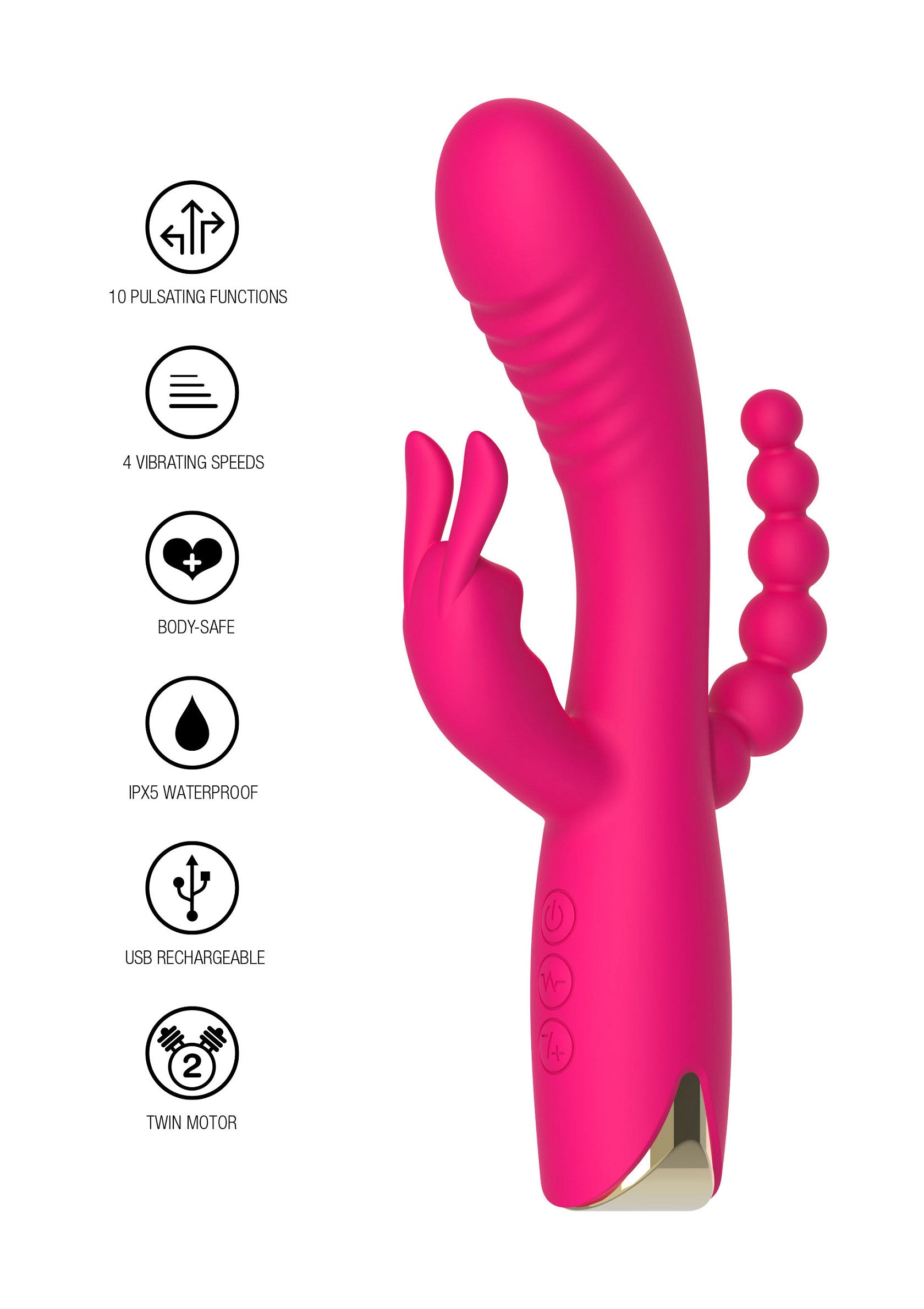 Aphrodite Triple Vibrator - Afbeelding 5