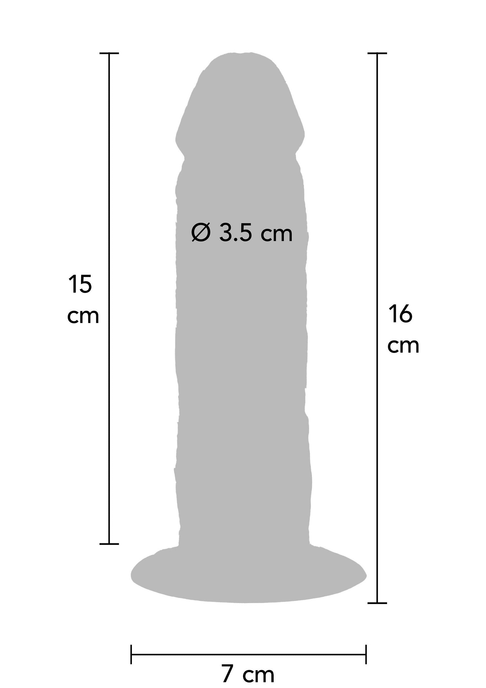Foreskin Dong Silicone 15 cm - Afbeelding 2