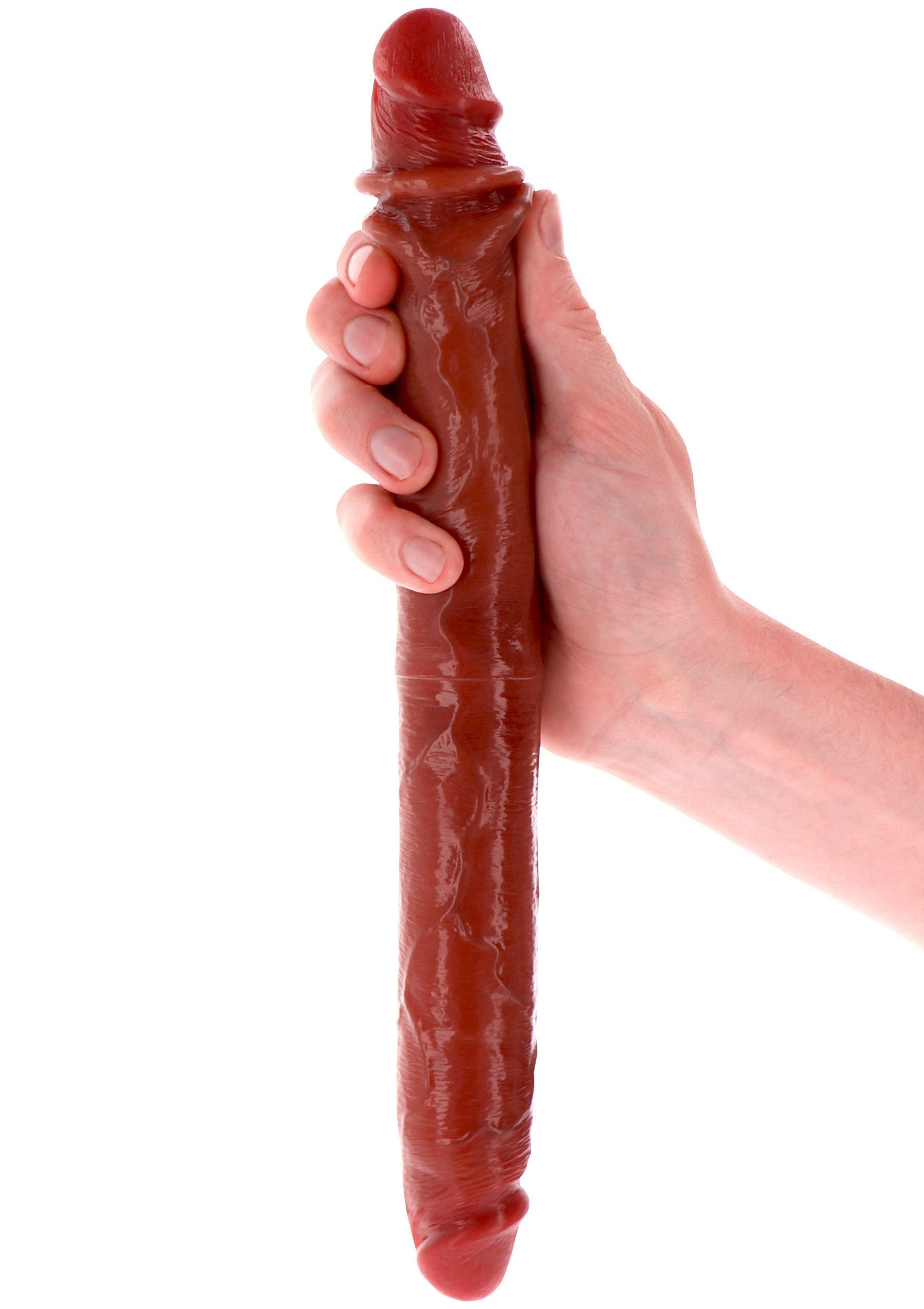 Foreskin Double Dong Silicone 35 cm - Afbeelding 6