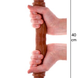 Foreskin Double Dong Silicone 40 cm