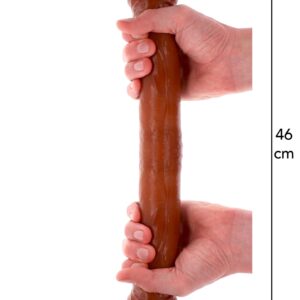 Foreskin Double Dong Silicone 46 cm
