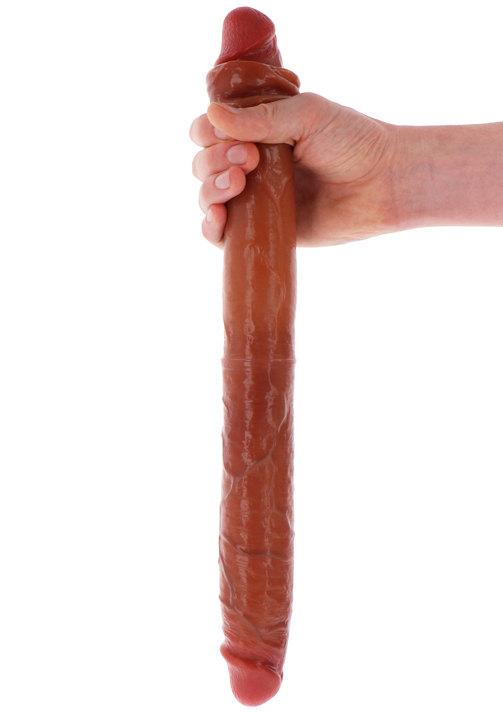 Foreskin Double Dong Silicone 46 cm - Afbeelding 6