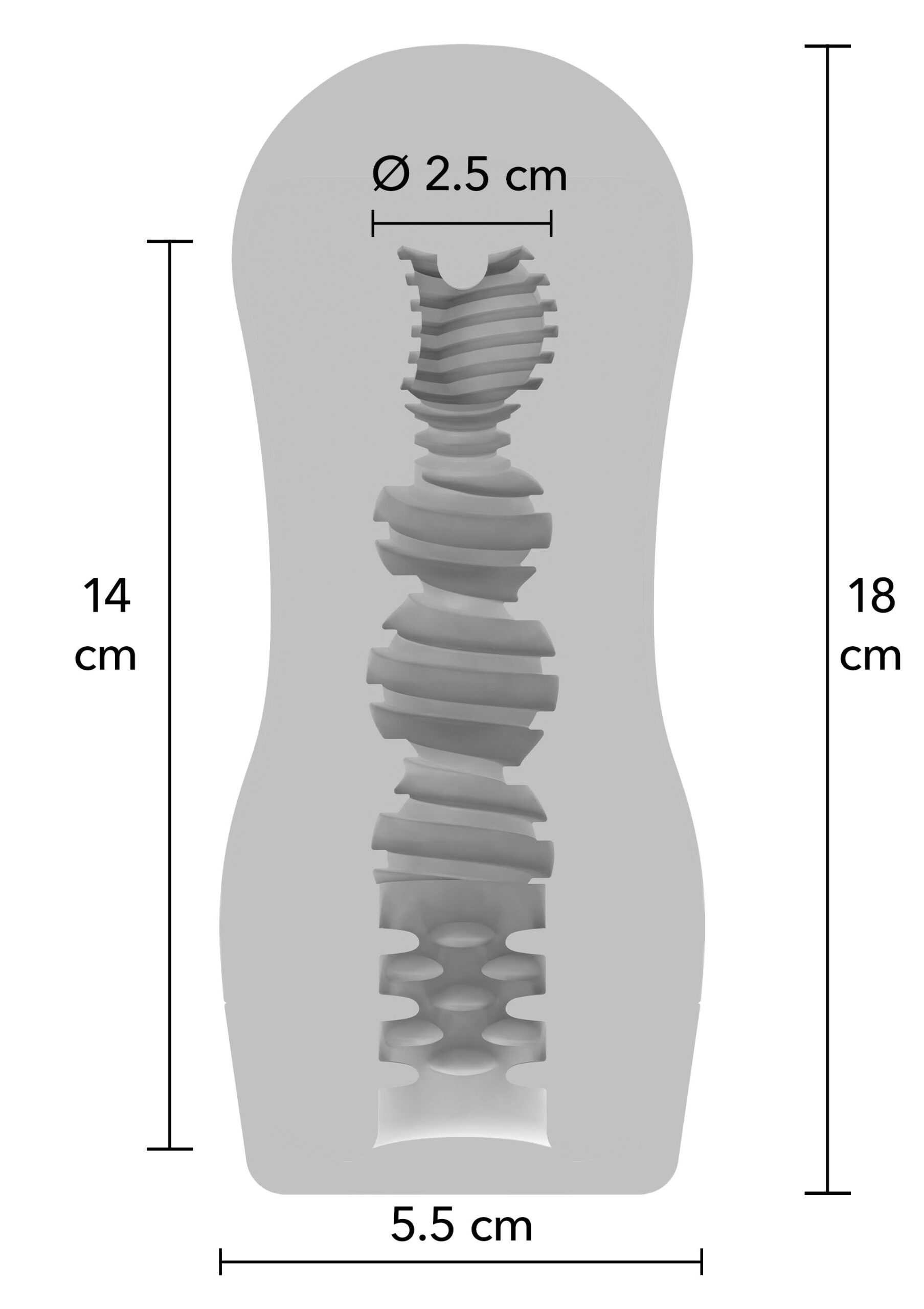 Clear Grip Vacuum Stroker - Afbeelding 3