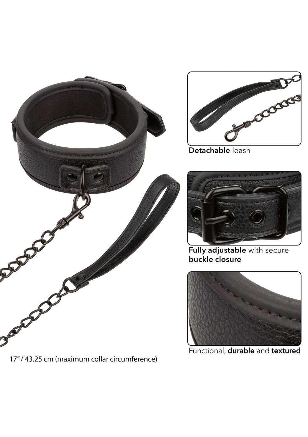 Nocturnal Collar & Leash - Afbeelding 4