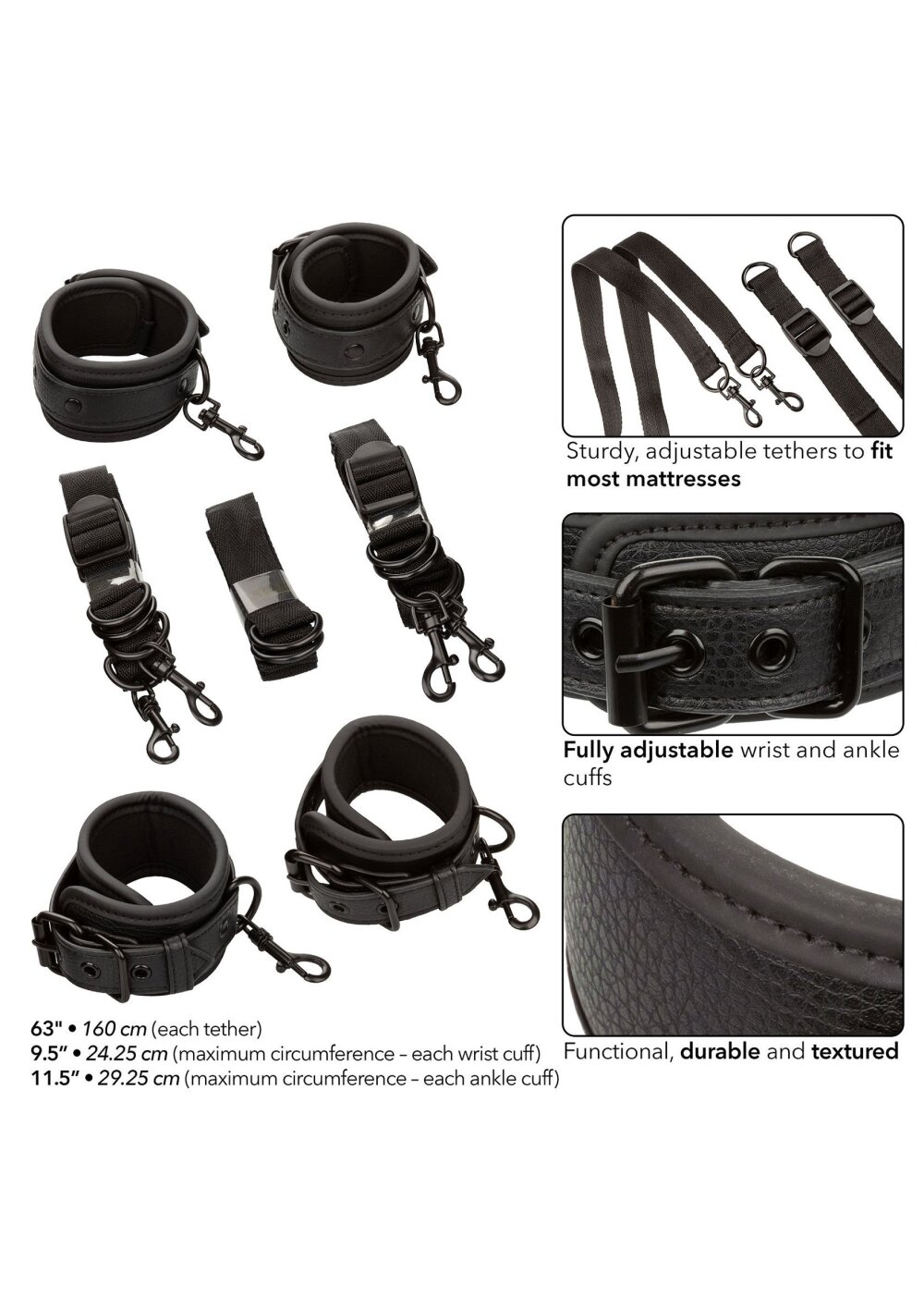 Nocturnal Bed Restraints - Afbeelding 4