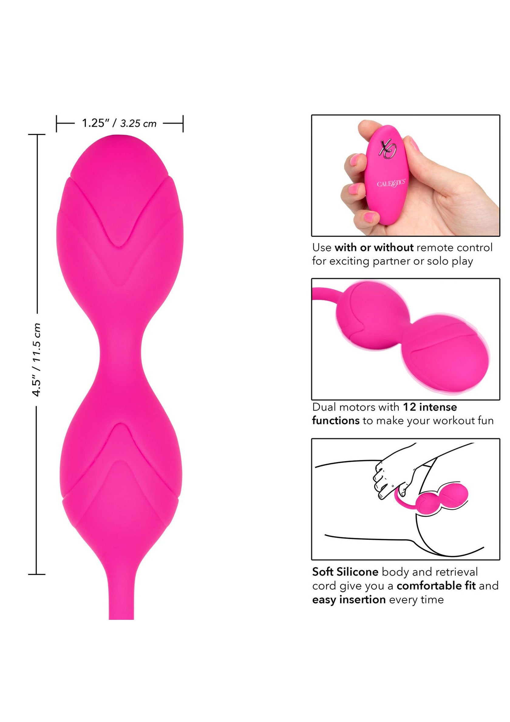 Remote Dual Motor Kegel System - Afbeelding 4