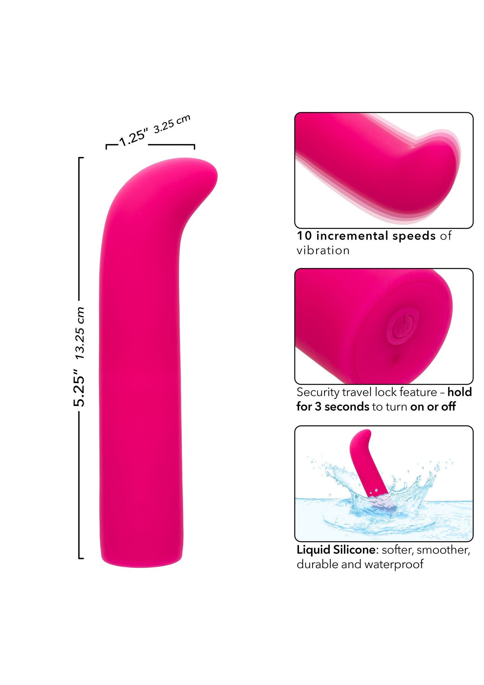 Rechargeable Chic Mini G - Afbeelding 4