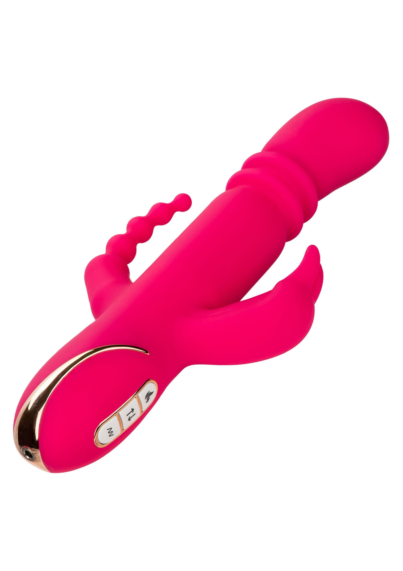 Heated Silicone Triple Rabbit - Afbeelding 2