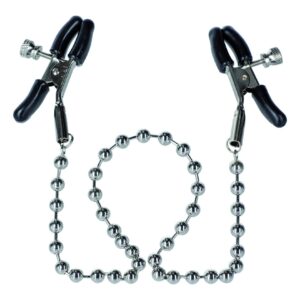 Silver Beaded Nipple Clamps