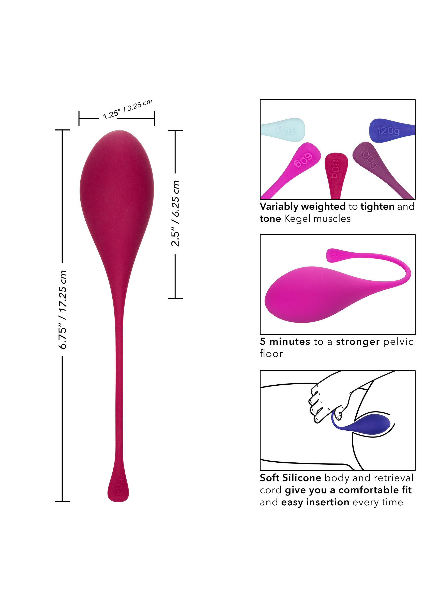 Kegel Training 5 pcs - Afbeelding 4
