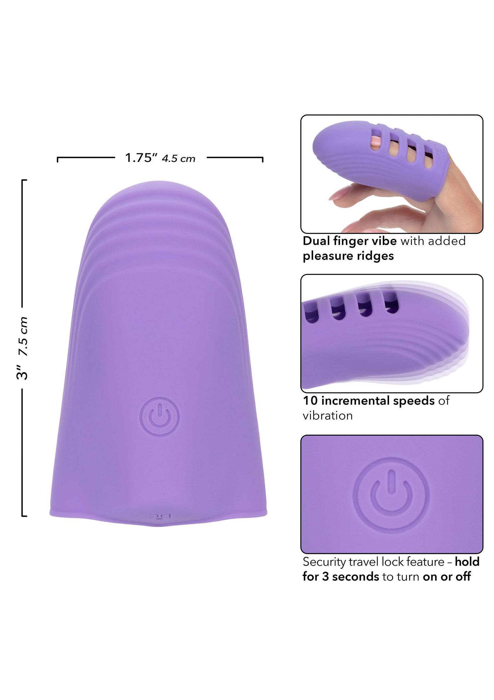 Rechargeable Finger Vibe - Afbeelding 4